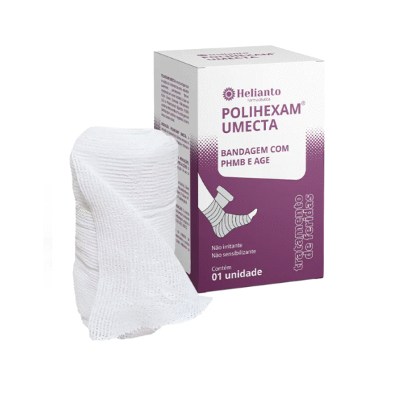 Polihexam Umecta Bandagem com PHMB e AGE 01 un - Helianto