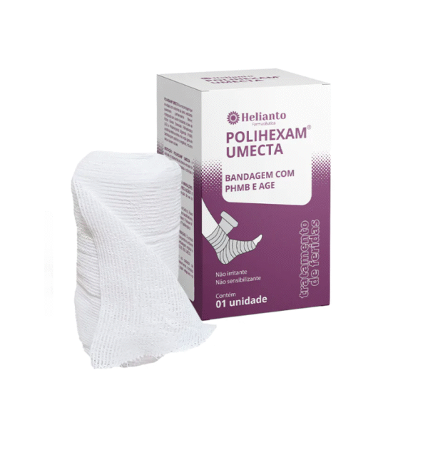Polihexam Umecta Bandagem com PHMB e AGE 01 un - Helianto