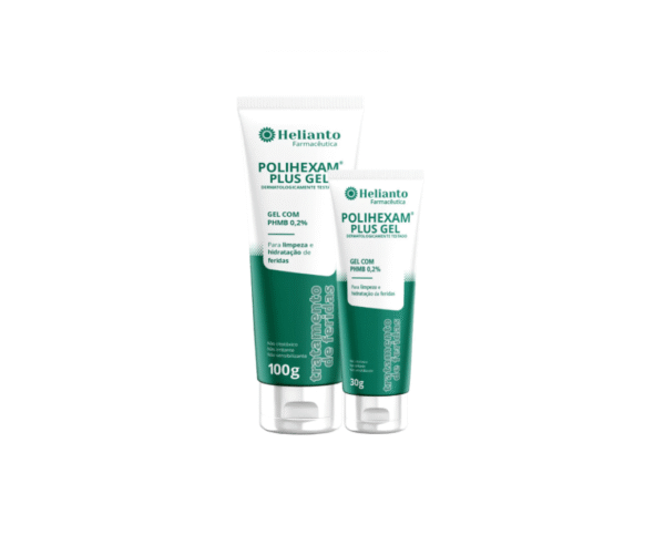 Polihexam Plus Gel - Gel de PHMB 0,2% - 30g | 100g Helianto