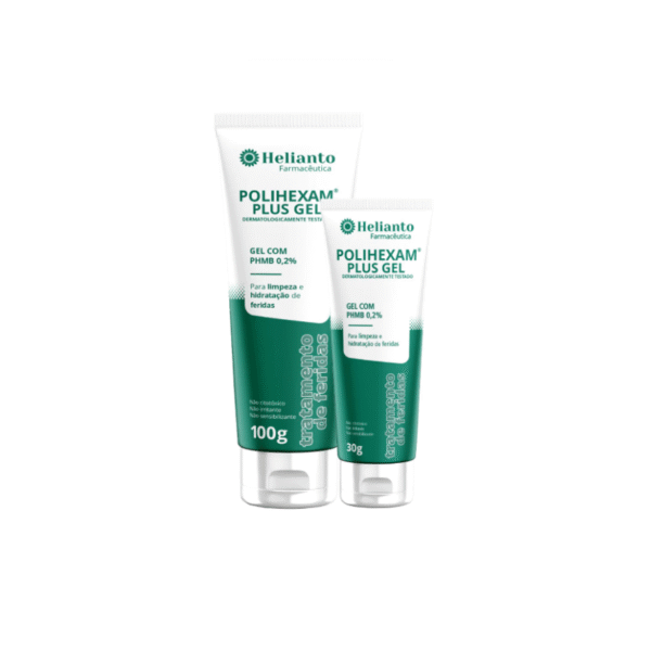 Polihexam Plus Gel - Gel de PHMB 0,2% - 30g | 100g Helianto