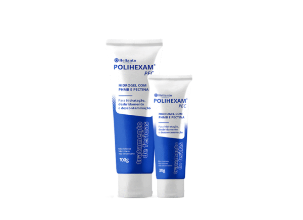 Polihexam Pec Hidrogel com PHMB e Pectina 30g | 100g - Helianto