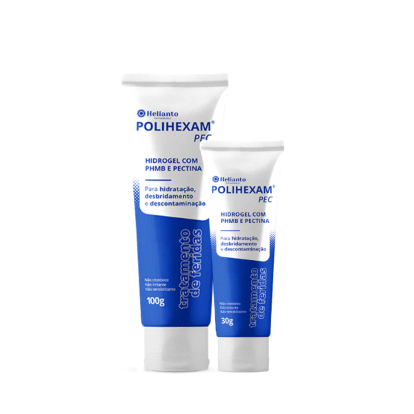 Polihexam Pec Hidrogel com PHMB e Pectina 30g | 100g - Helianto