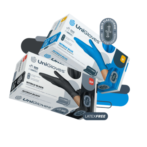 Luva de Nitrilo Premium Quality - UniGloves