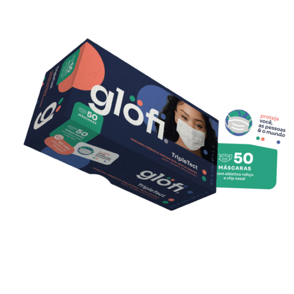 Máscara Cirúrgica Descartável Tripla Camada – TripleTect – Glöfi