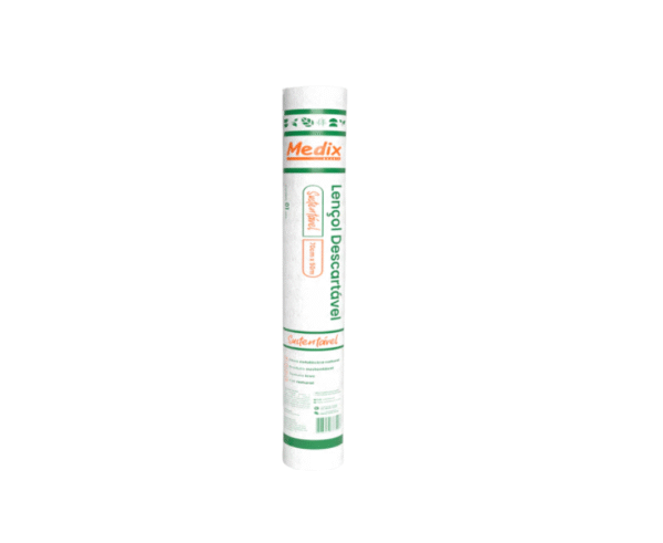 Rolo Lençol Descartável Sustentável – 100% Fibras Naturais - Medix