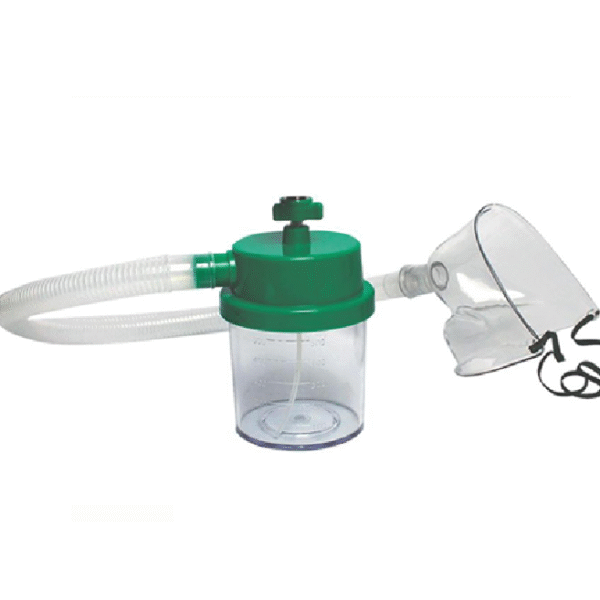 Conjunto Macronebulizador 500 mL com Traqueia em PVC 1200 mm e Máscara Adulto – Haoxi