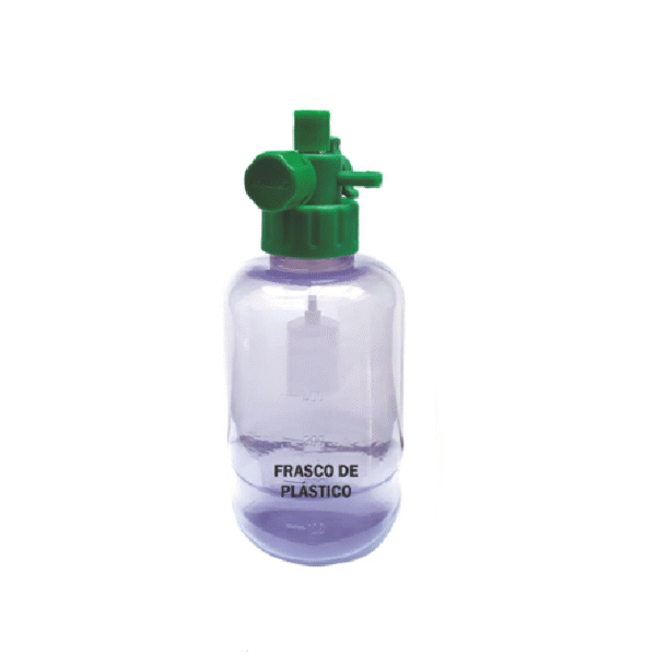 Aspirador Venturi para O2 com Frasco em PVC 500 ml  - Haoxi