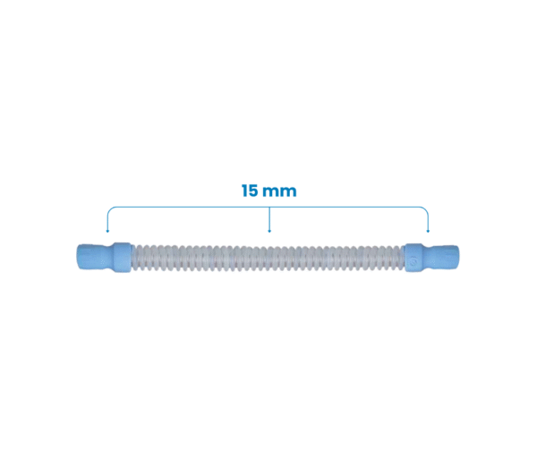 Traqueia em Silicone (Ponteira 15 x 15 mm, Comprimento 15 x 1200 mm) – Haoxi