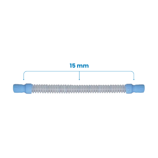 Traqueia em Silicone (Ponteira 15 x 15 mm, Comprimento 15 x 1200 mm) – Haoxi
