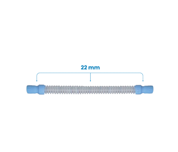 Traqueia em Silicone (Ponteira 22 x 22 mm, Comprimento 22 x 1200 mm) – Haoxi
