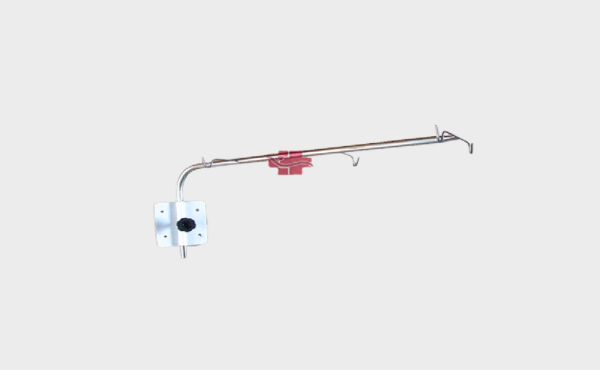 Suporte para Soro de Parede com 2 Ganchos – Total Inox - Sthill Móveis