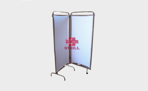 Biombo 2 Corpos com Pano – Total Inox - Sthill Móveis
