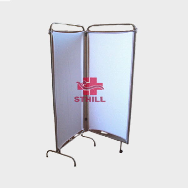 Biombo 2 Corpos com Pano – Total Inox - Sthill Móveis