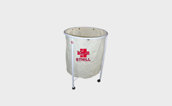 Hamper Inox com Pano – 0,50 x 0,80 m - Sthill Móveis