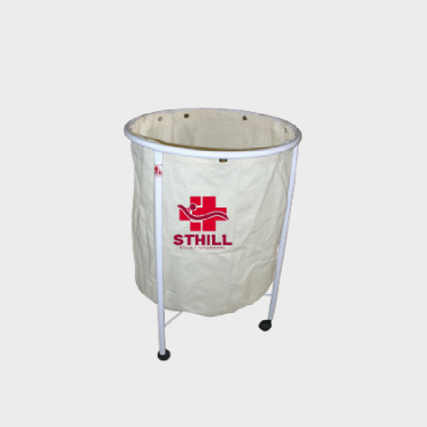 Hamper Inox com Pano – 0,50 x 0,80 m - Sthill Móveis