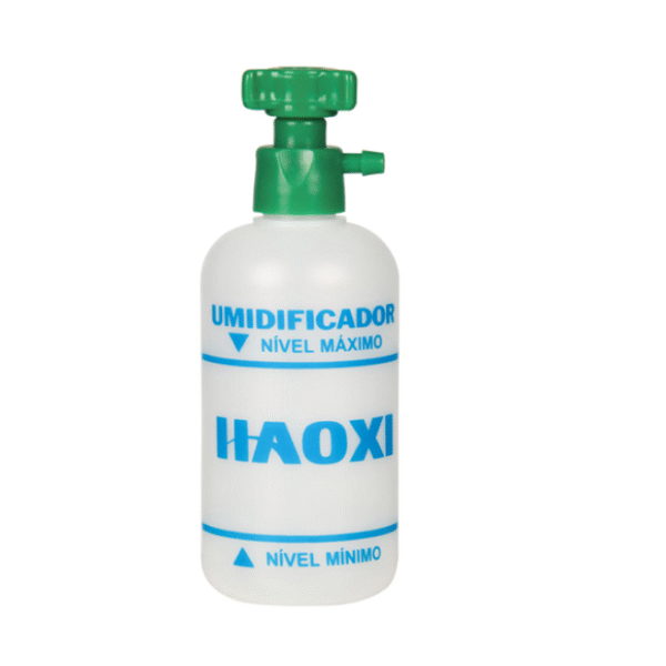 Umidificador o2 c/ frasco  plástico 250 ml - Haoxi
