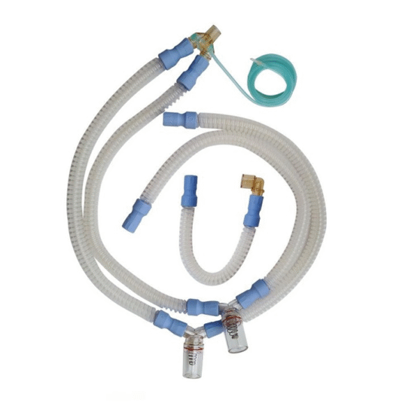 Circuito Respiratório Adulto com Drenos e Linha Proximal - Haoxi