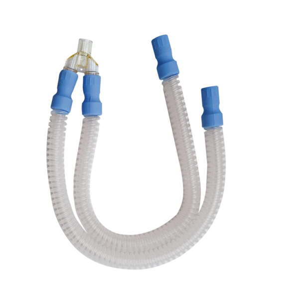 Circuito Respiratório para Anestesia Adulto com 2 Traqueias de 1200mm e Conector Y – Haoxi