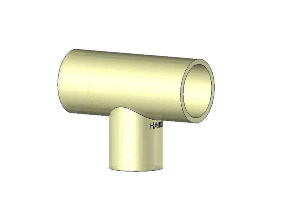 Conector T Adulto 22 Ext. x 27 Ext. x 27 Ext. – Haoxi