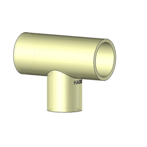 Conector T Adulto 22 Ext. x 27 Ext. x 27 Ext. – Haoxi