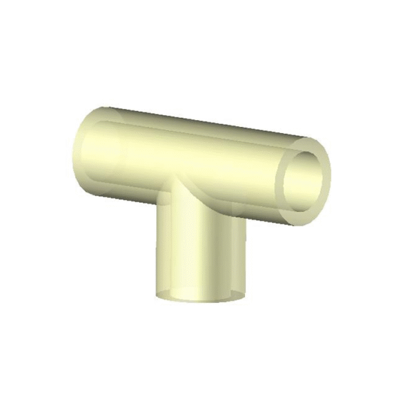 Conector T Infantil 22 Ext. x 22 Ext. x 22 Ext. – Haoxi