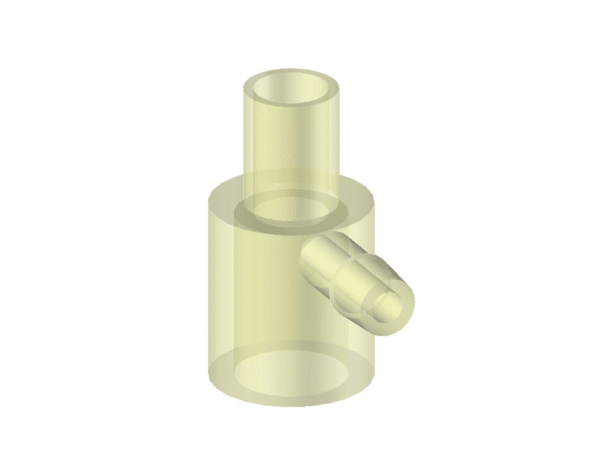 Conector Reto com Entrada Lateral 22 Ext. x 13 Ext. x 15 Int. – Haoxi