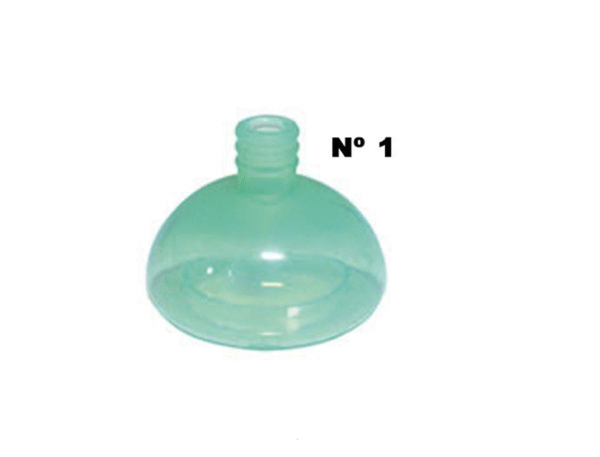 Máscara em Silicone Nº 1 – Neonatal -  Haoxi