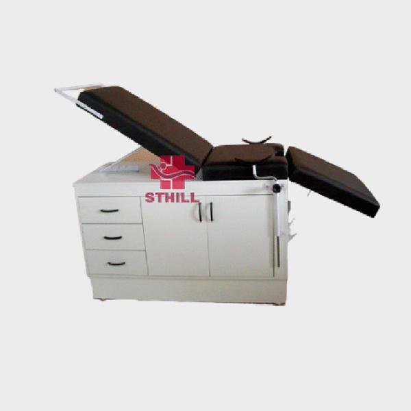 Mesa (Balcão) Ginecológica com 2 Portas e 3 Gavetas – Revestida em Fórmica - Sthill Móveis