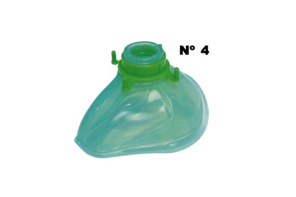Máscara VNI em Silicone N° 4 – Adulto Médio - Haoxi