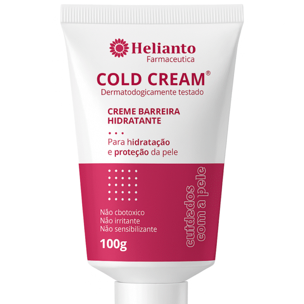 Cold Cream Creme Barreira Hidratante 100g - Helianto